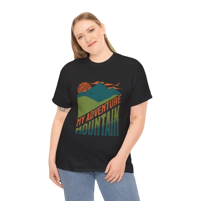 T-shirt z nadrukiem Mountain
