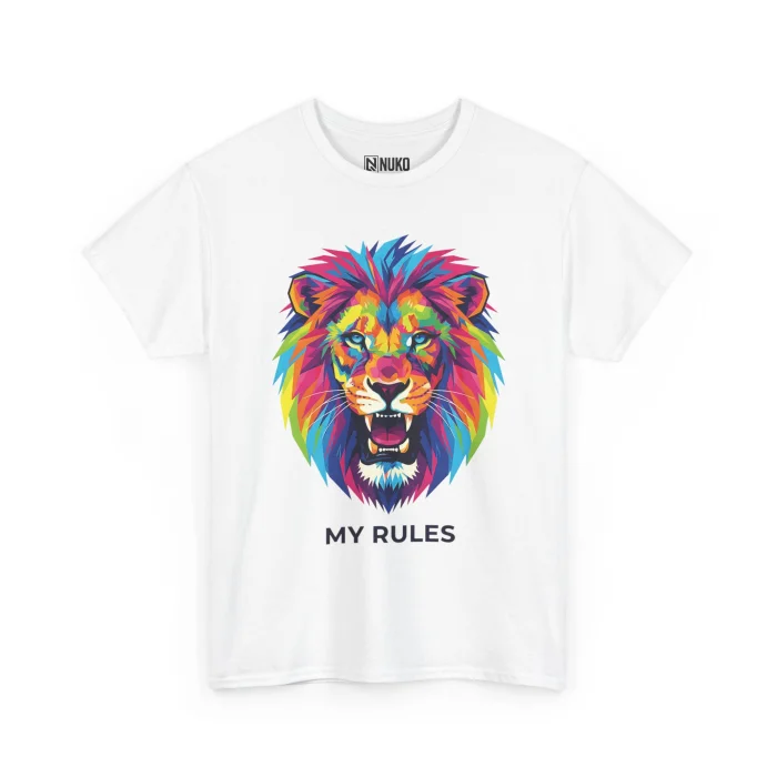 T-shirt z nadrukiem My Rules