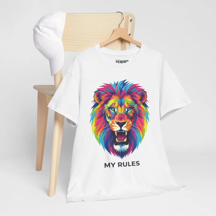 T-shirt z nadrukiem My Rules