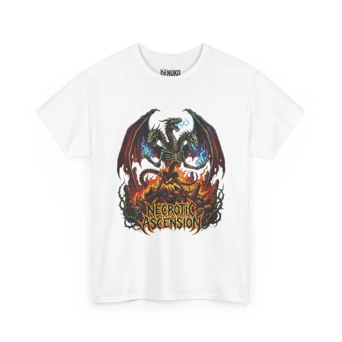 T-shirt z nadrukiem Necrotic Ascension