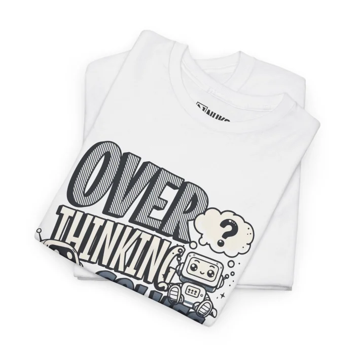 T-shirt z nadrukiem Overthinking