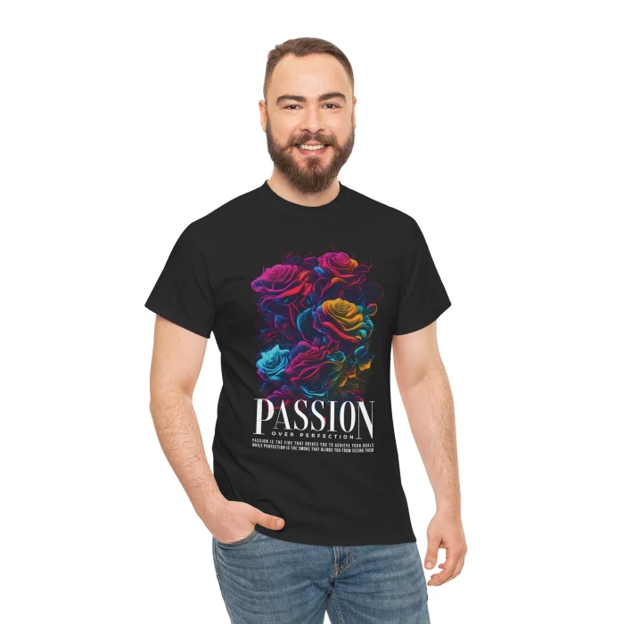 T-shirt z nadrukiem Passion