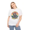 T-shirt z nadrukiem Pew Pew Madaf***s