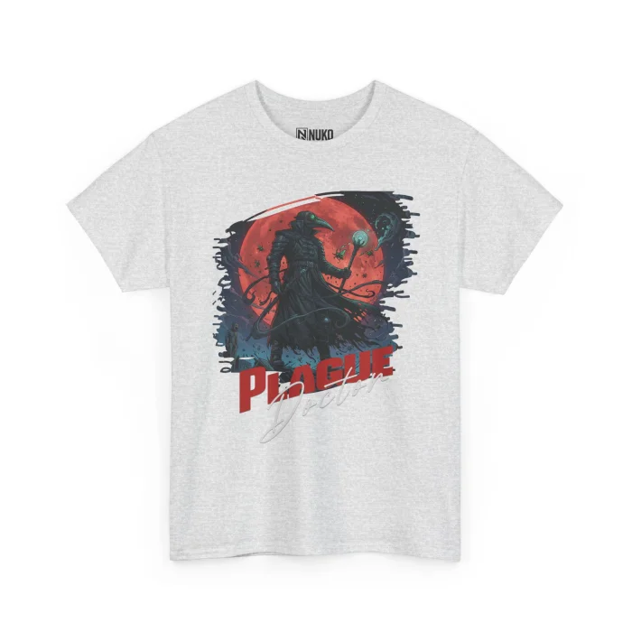 T-shirt z nadrukiem Plague Doctor