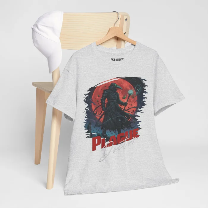 T-shirt z nadrukiem Plague Doctor