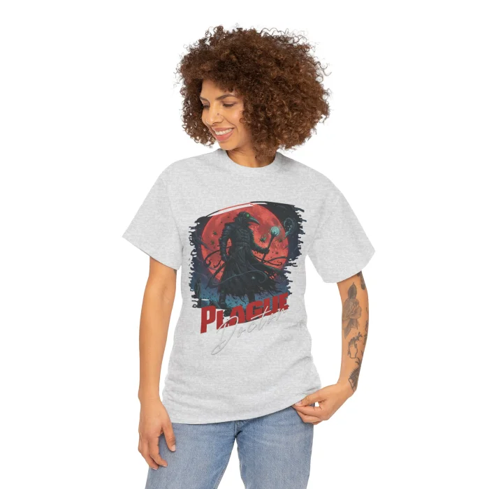 T-shirt z nadrukiem Plague Doctor
