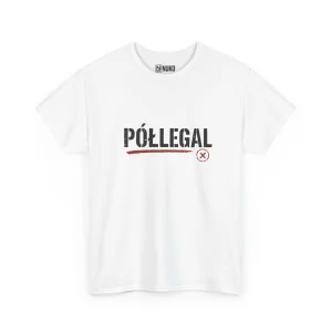 T-shirt z nadrukiem Półlegal