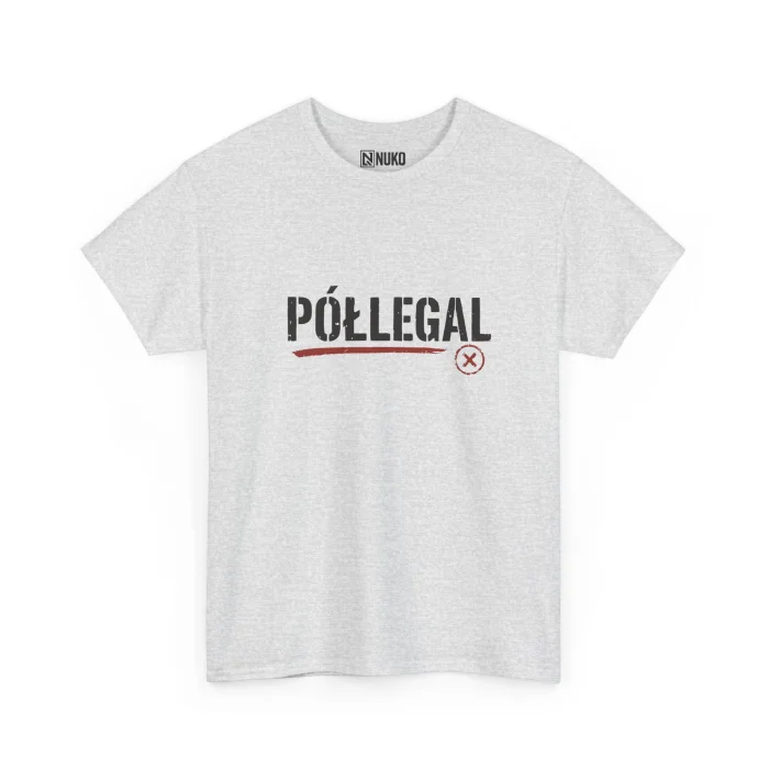 T-shirt z nadrukiem Półlegal