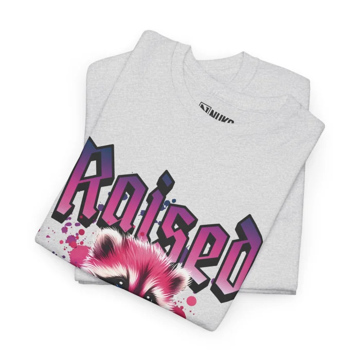 T-shirt z nadrukiem Raised on 90's Era