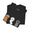 T-shirt z nadrukiem Rock Paper Scissors