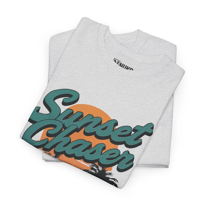 T-shirt z nadrukiem Sunset Chaser