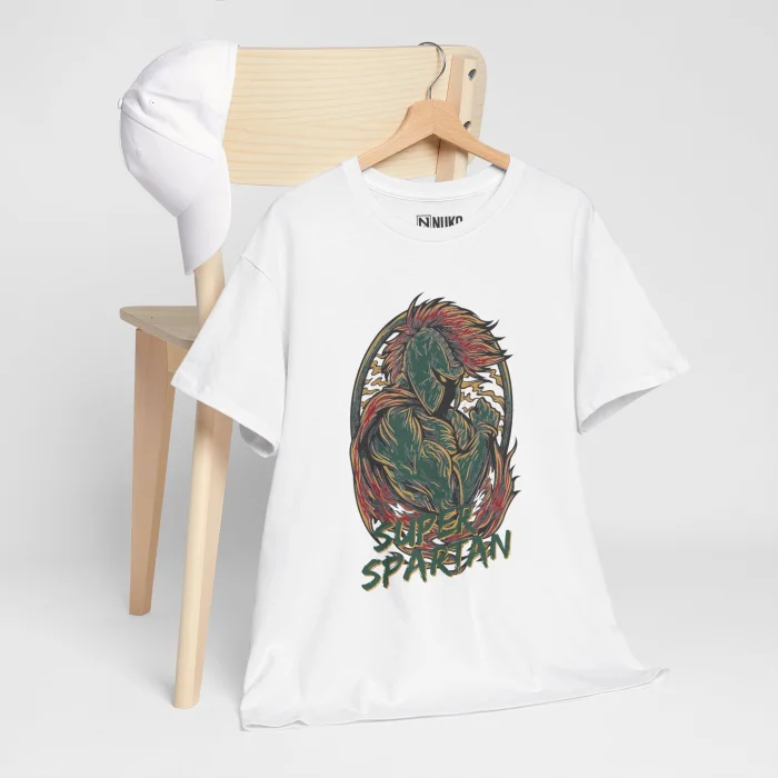T-shirt z nadrukiem Super Spartan