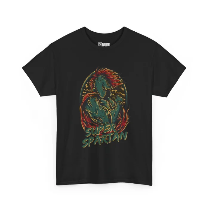 T-shirt z nadrukiem Super Spartan