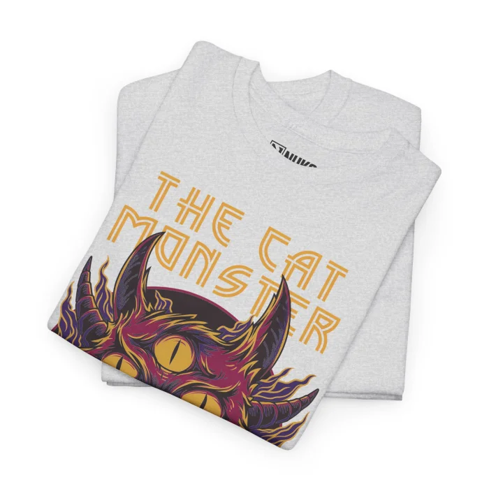 T-shirt z nadrukiem The Cat Monster