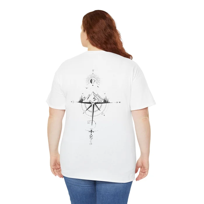 T-shirt z nadrukiem The Compass Rose
