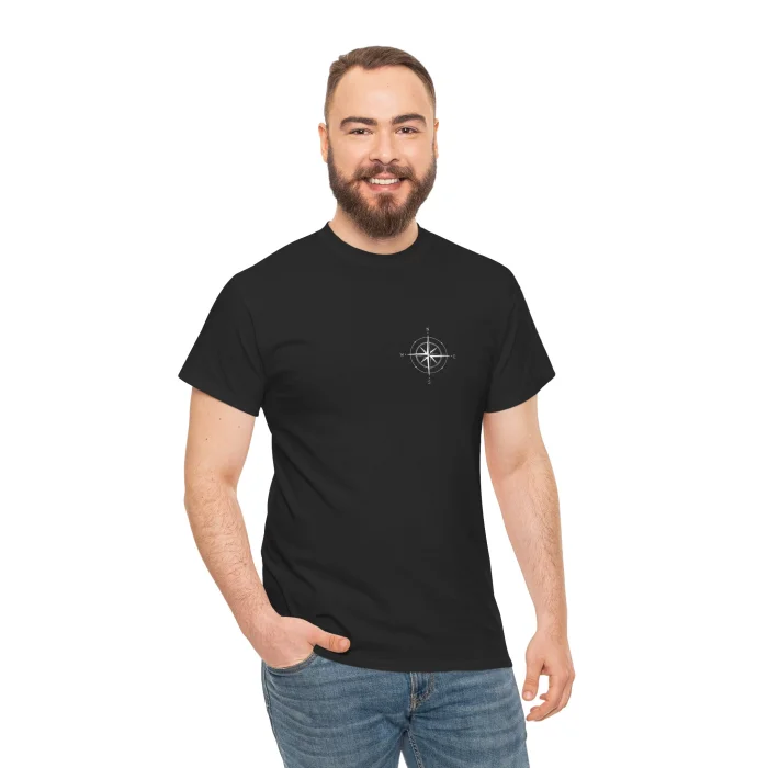 T-shirt z nadrukiem The Compass Rose