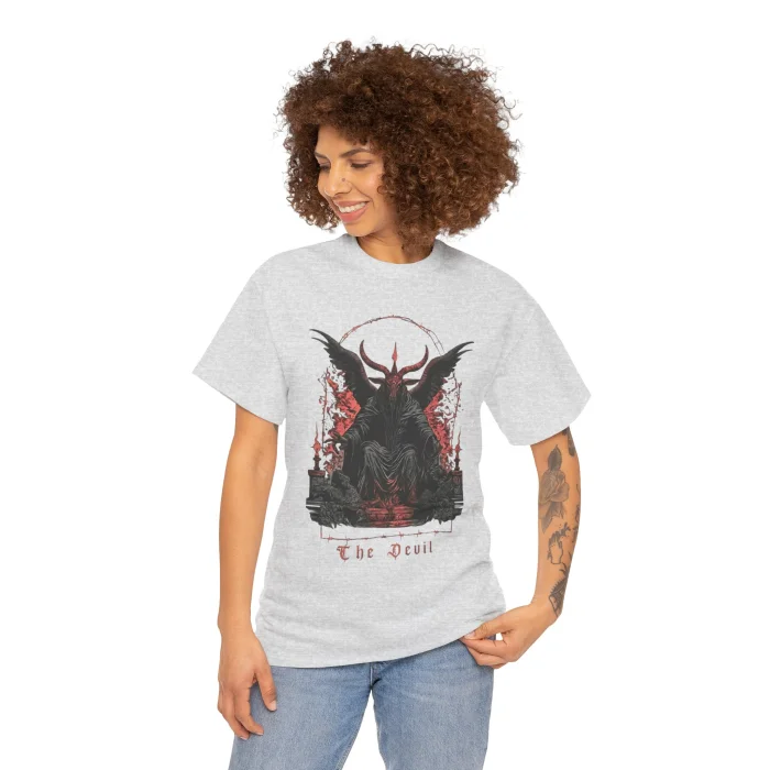T-shirt z nadrukiem The Devil