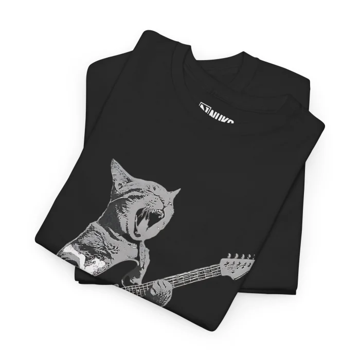 T-shirt z nadrukiem The Rock Cat