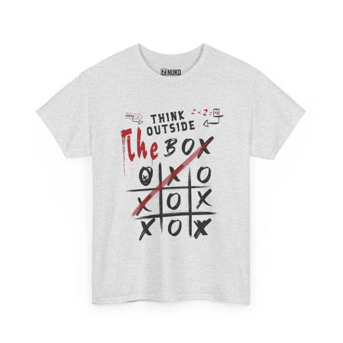 T-shirt z nadrukiem Think Outside The Box