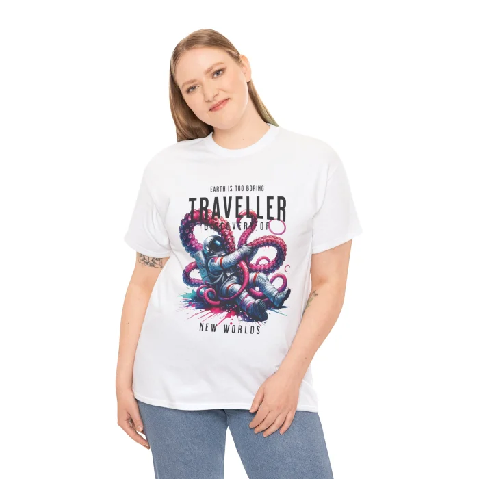 T-shirt z nadrukiem Traveller