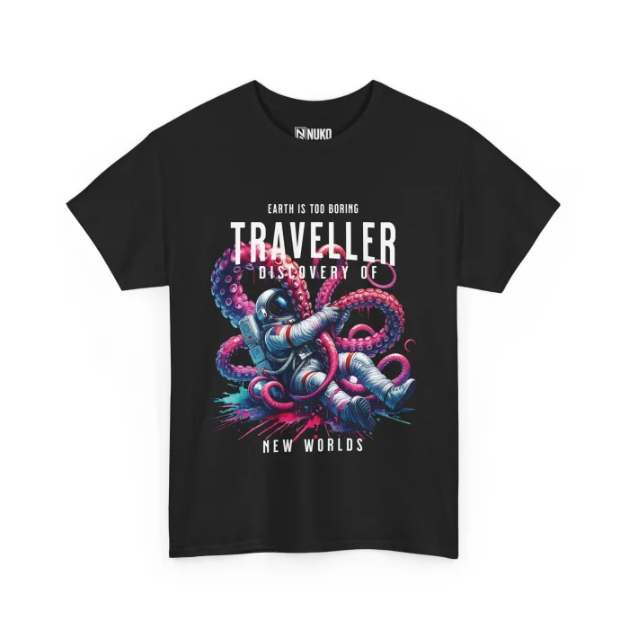 T-shirt z nadrukiem Traveller