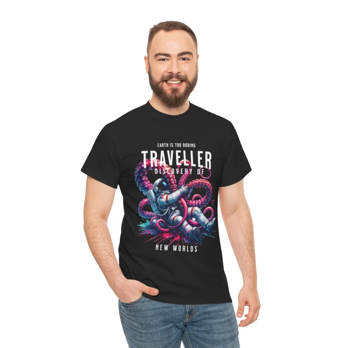 T-shirt z nadrukiem Traveller