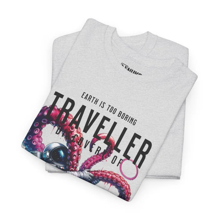 T-shirt z nadrukiem Traveller
