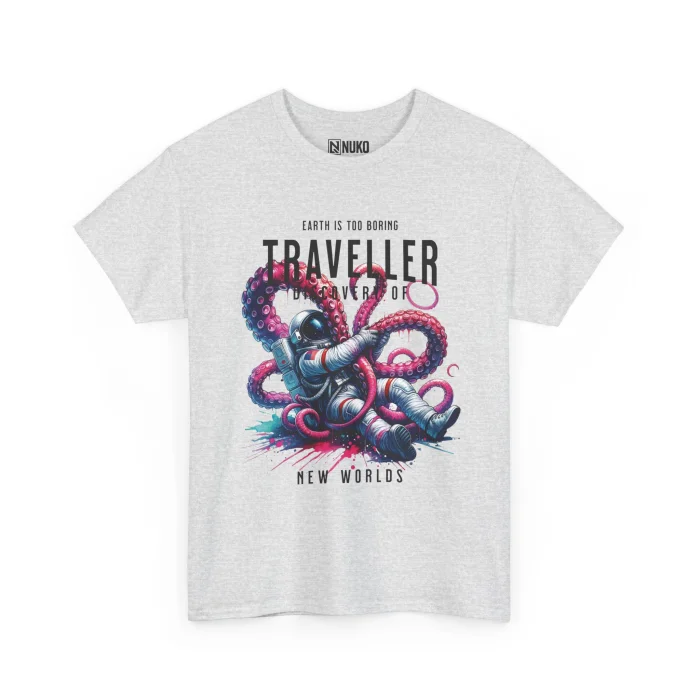 T-shirt z nadrukiem Traveller