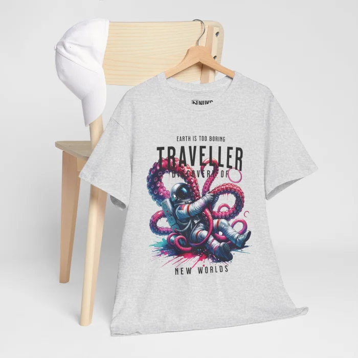 T-shirt z nadrukiem Traveller