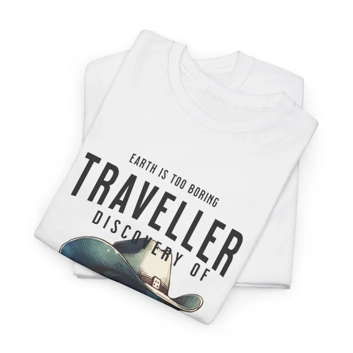 T-shirt z nadrukiem Traveller Cowboy