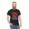 T-shirt z nadrukiem Trouble Maker