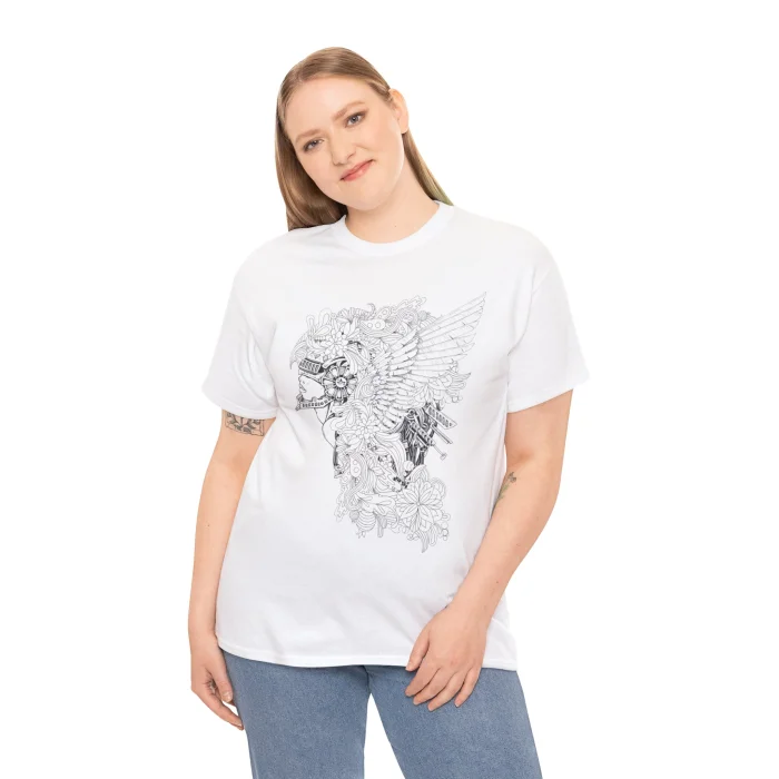 T-shirt z nadrukiem Valkiria
