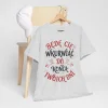 T-shirt z nadrukiem na Walentynki Będę Cię Wkurwiać do końca twoich dni
