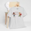 T-shirt z nadrukiem na Walentynki Między nami Jest Chemia i Fizyka