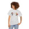 T-shirt z nadrukiem na Walentynki Między nami Jest Chemia i Fizyka