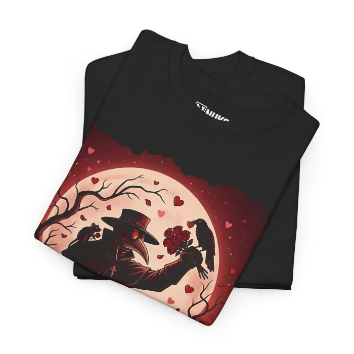 T-shirt z nadrukiem Walentynki u Doktora Plagi