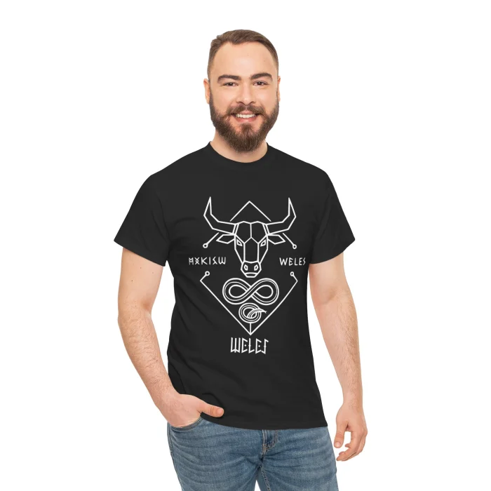 T-shirt z nadrukiem Weles