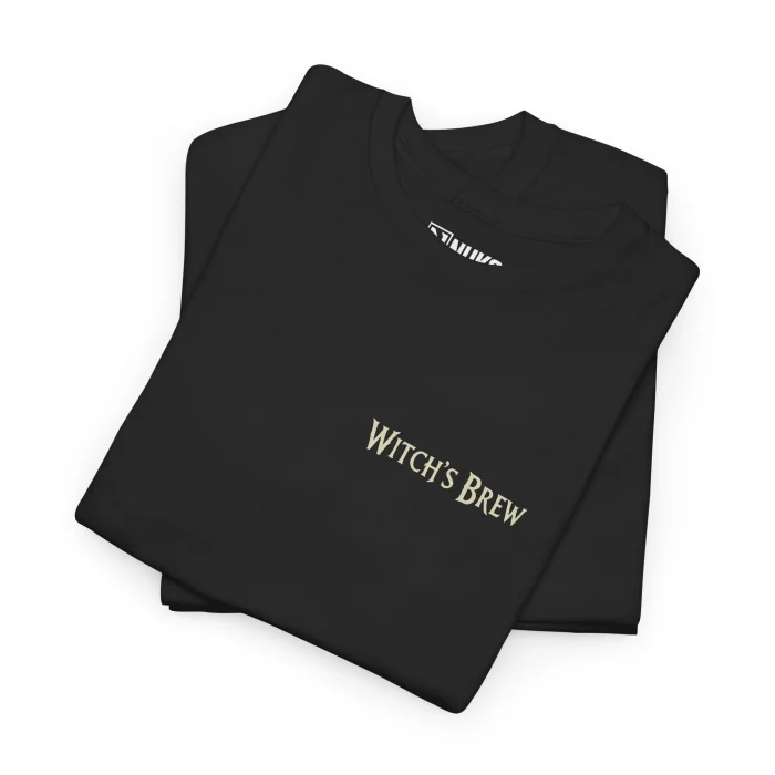 T-shirt z nadrukiem Witch's Brew