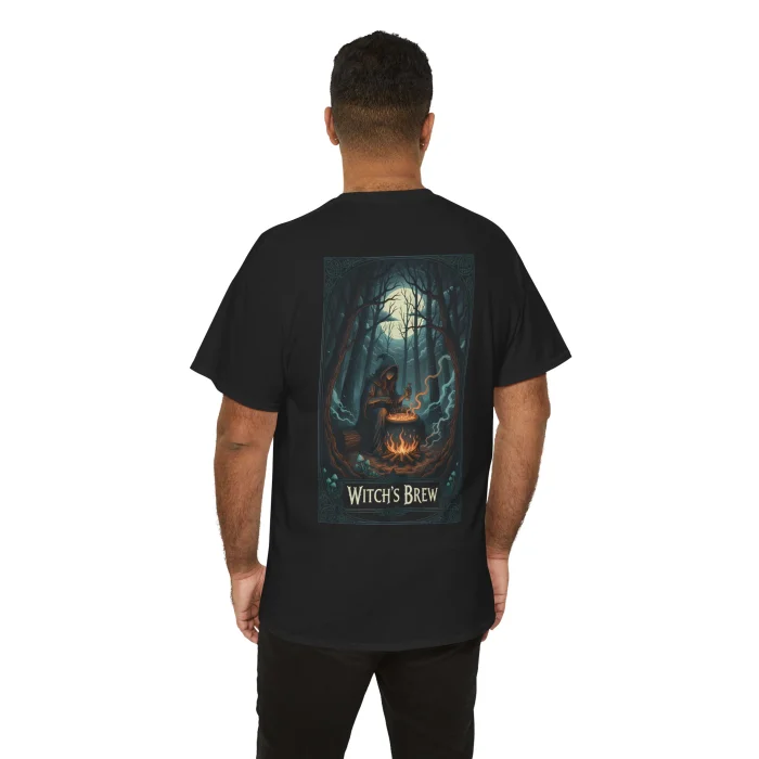 T-shirt z nadrukiem Witch's Brew