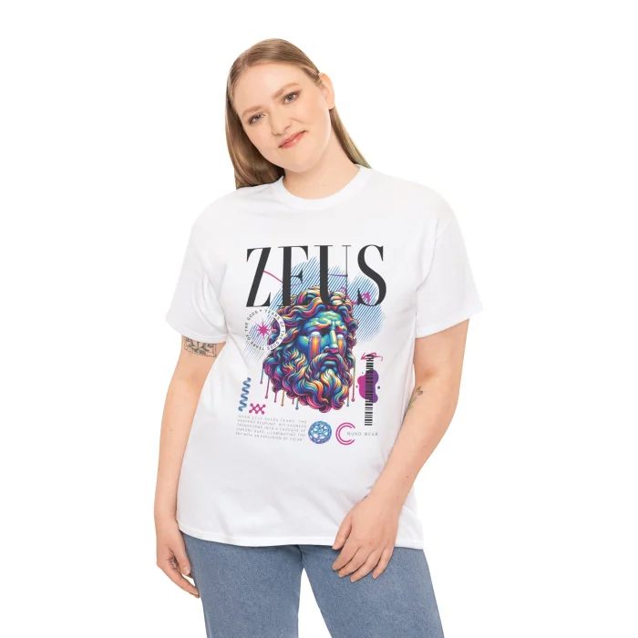 T-shirt z nadrukiem Zeus