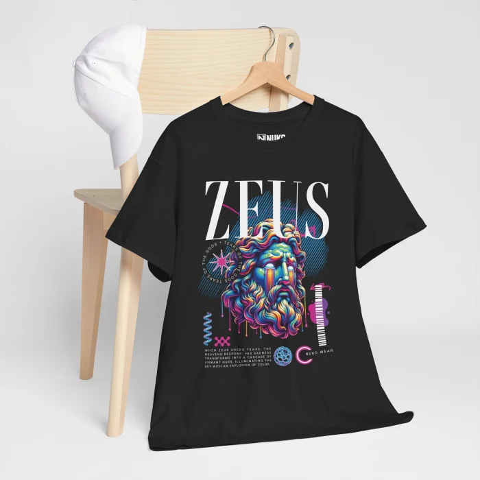 T-shirt z nadrukiem Zeus