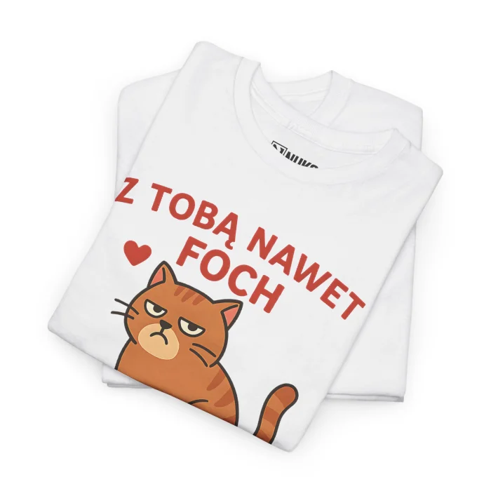 T-shirt z nadrukiem Romantyczny Foch
