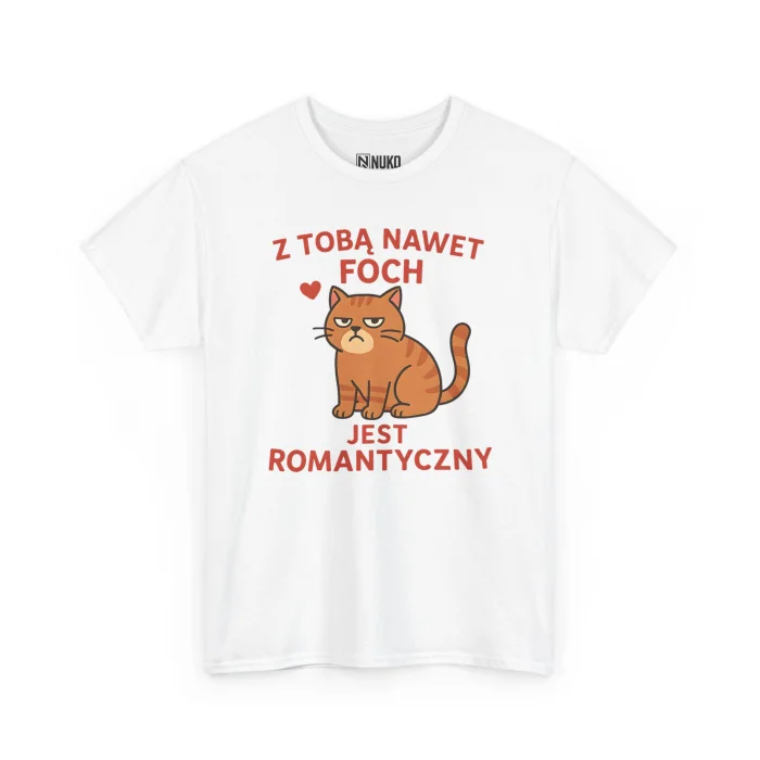T-shirt z nadrukiem Romantyczny Foch