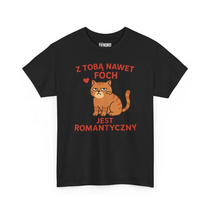 T-shirt z nadrukiem Romantyczny Foch