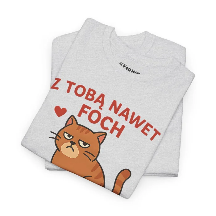 T-shirt z nadrukiem Romantyczny Foch