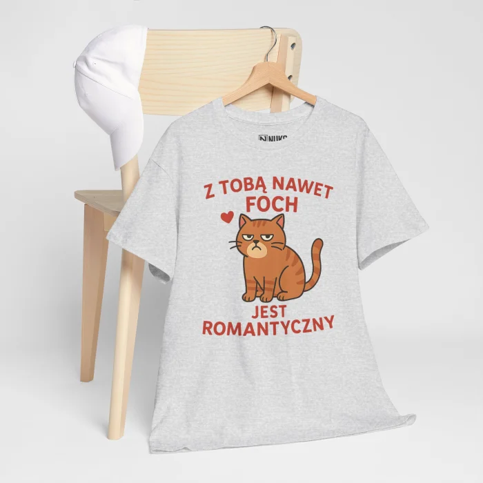 T-shirt z nadrukiem Romantyczny Foch