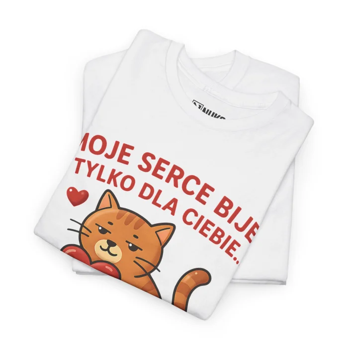 T-shirt z nadrukiem Serce dla Chrupków