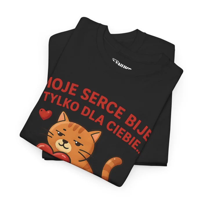 T-shirt z nadrukiem Serce dla Chrupków
