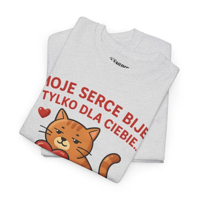 T-shirt z nadrukiem Serce dla Chrupków