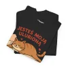 T-shirt z nadrukiem Ulubiona Poduszka Kota